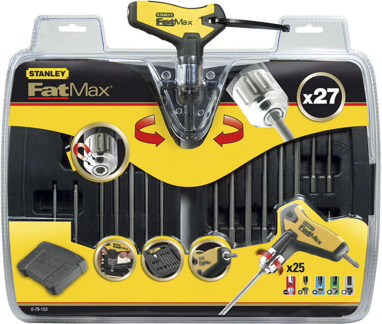 Stanley FatMax stiftsleutelset met ratel 27-delig 0-79-153 (geopende verpakking)