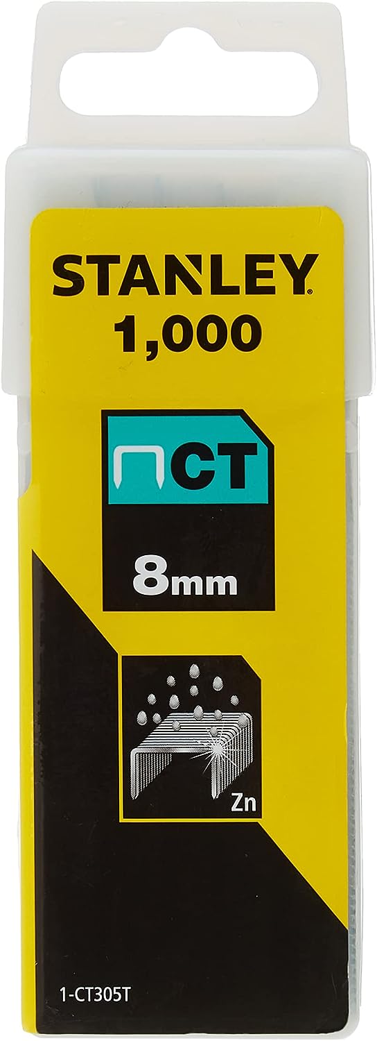 Stanley kabelnietjes 8 mm CT300 1000 stuks