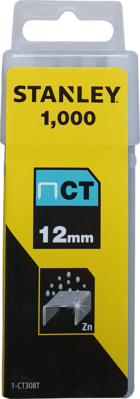 Stanley kabelnietjes 12 mm CT300 1000 stuks