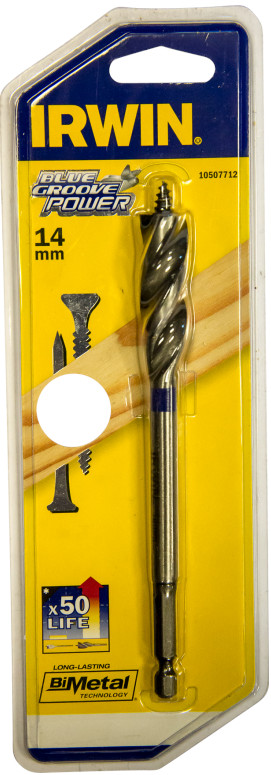 Irwin speedboor 14x152mm Blue Groove Power