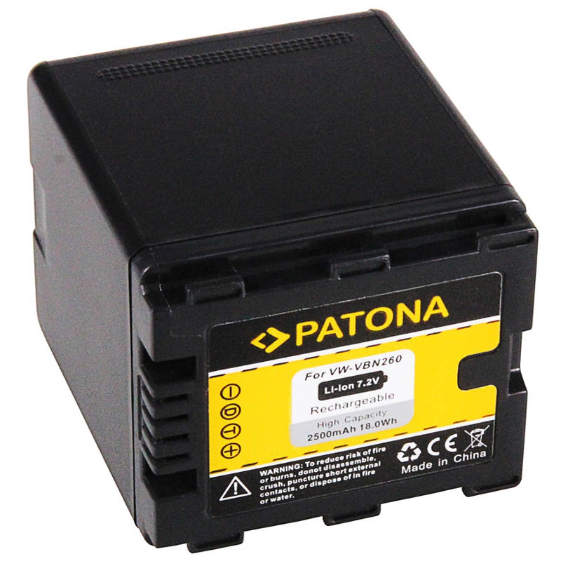 Panasonic VW-VBN260(E-K) accu (Patona)