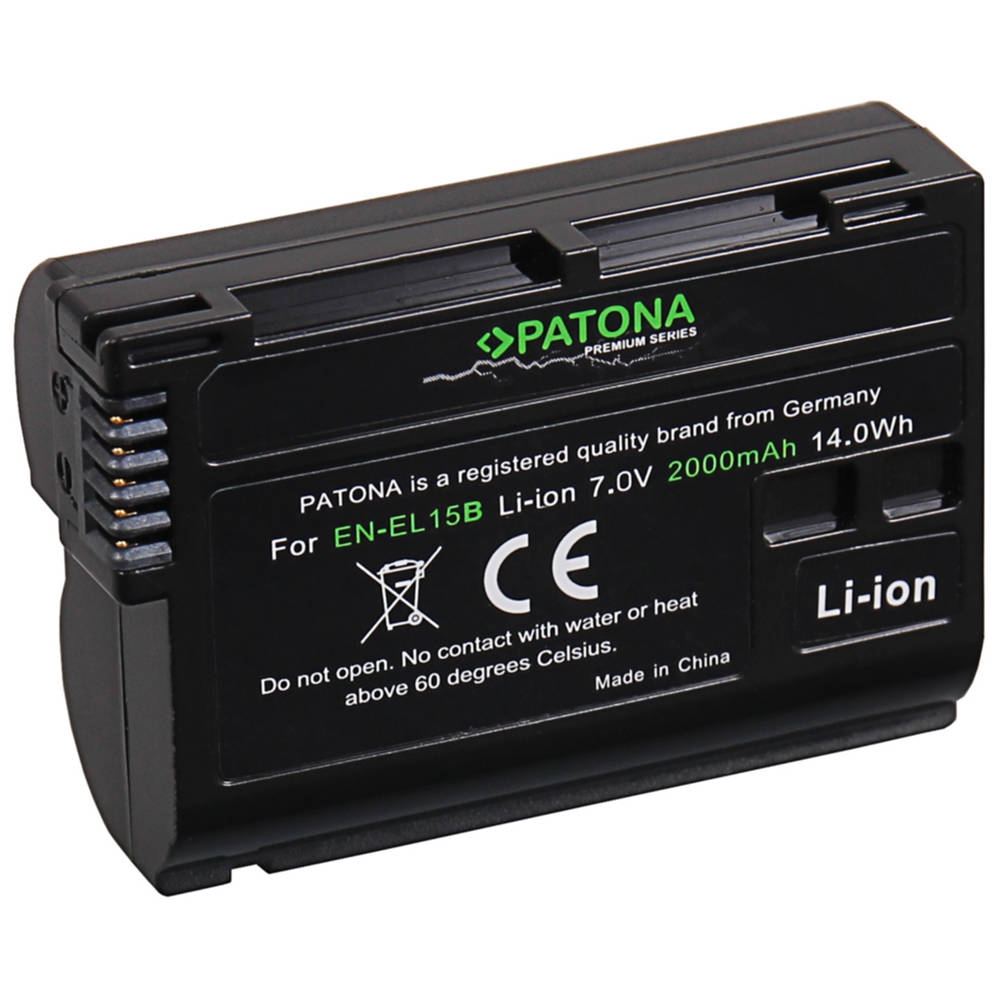 Nikon EN-EL15 / EN-EL15b accu (Patona Premium)