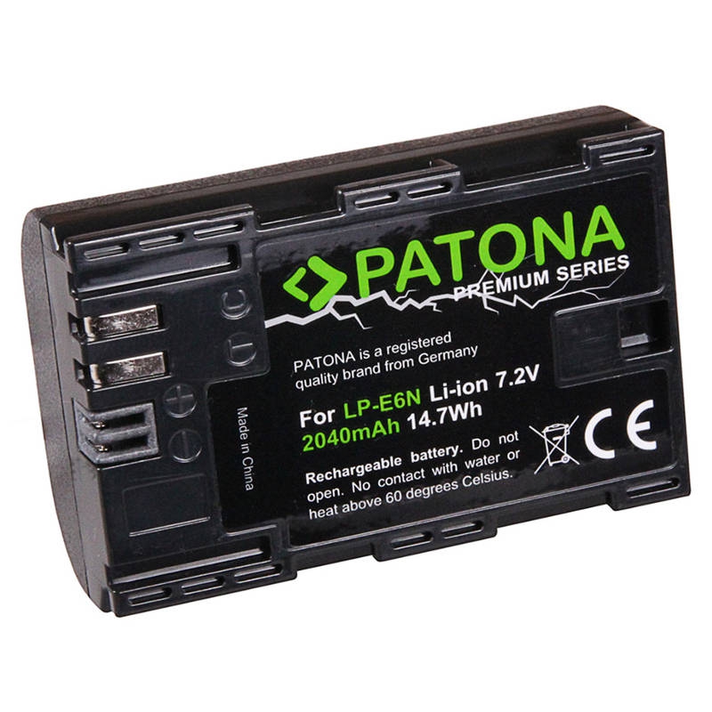 Canon LP-E6N premium accu (Patona)