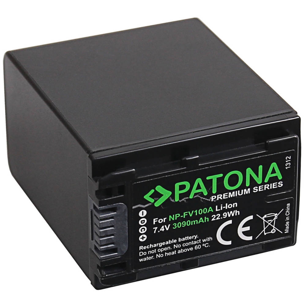Sony NP-FV100 / NP-FV100A accu (Patona Premium)