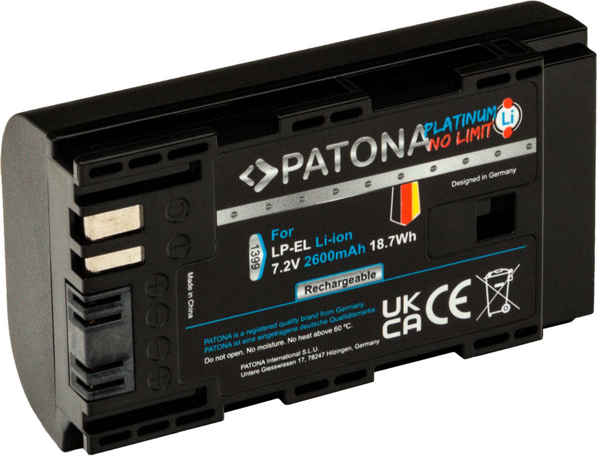 Canon Speedlite EL-1 accu LP-EL (Patona Platinum)