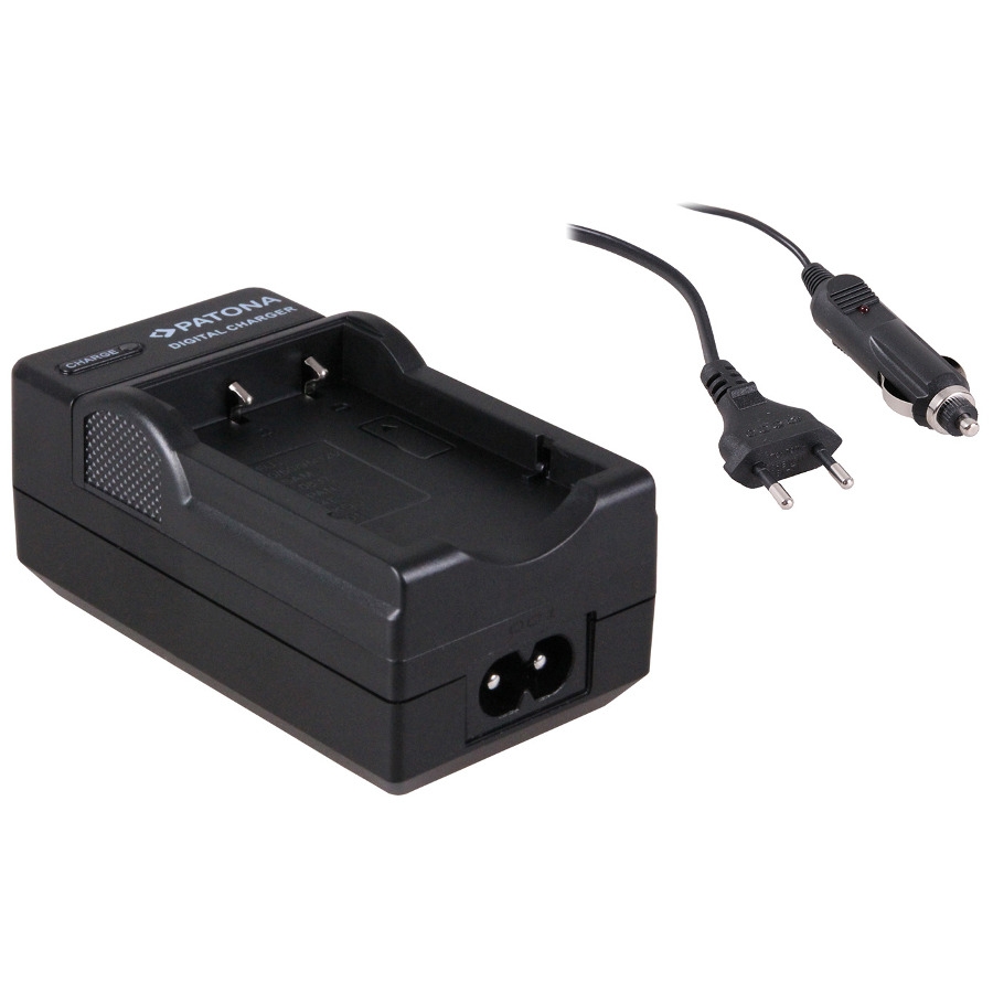 Fujifilm NP-40/60/95/120 lader incl. kabels (Patona)