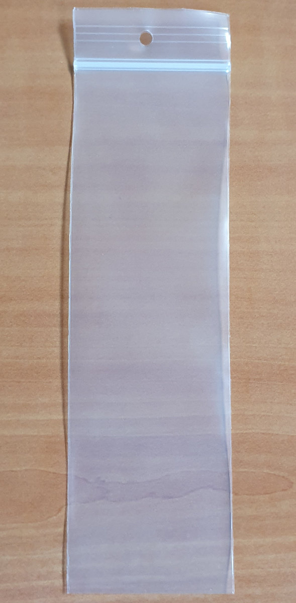 100 Gripzakjes 55 x 180 mm 90 micron