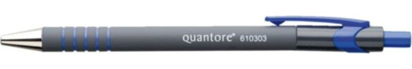 Quantore balpen rubber houder blauw medium