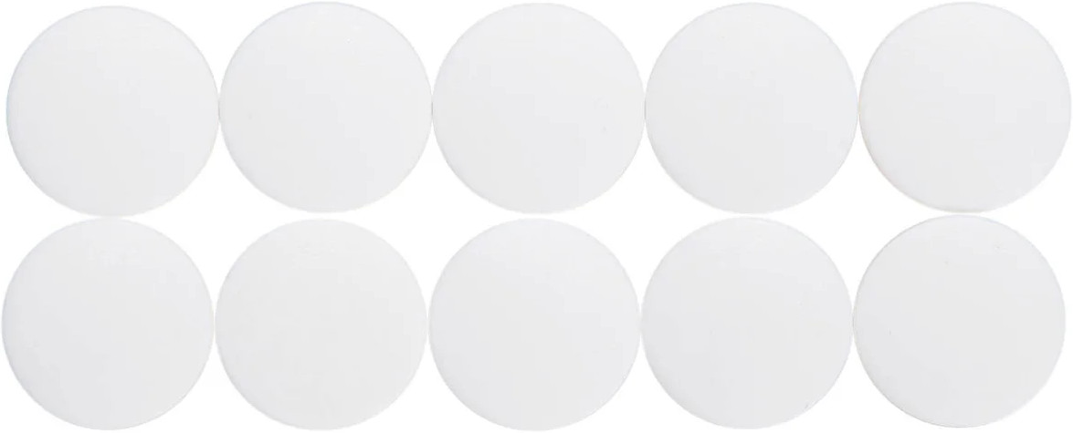 Maul Solid whiteboard magneet 300gr 10 stuks wit