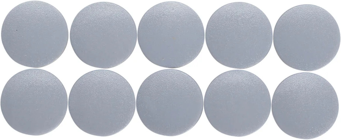 Maul Solid whiteboard magneet 300gr 10 stuks grijs