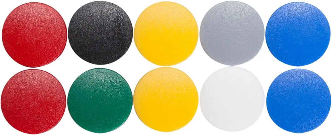 Maul Solid whiteboard magneet 300gr 10 stuks assorti