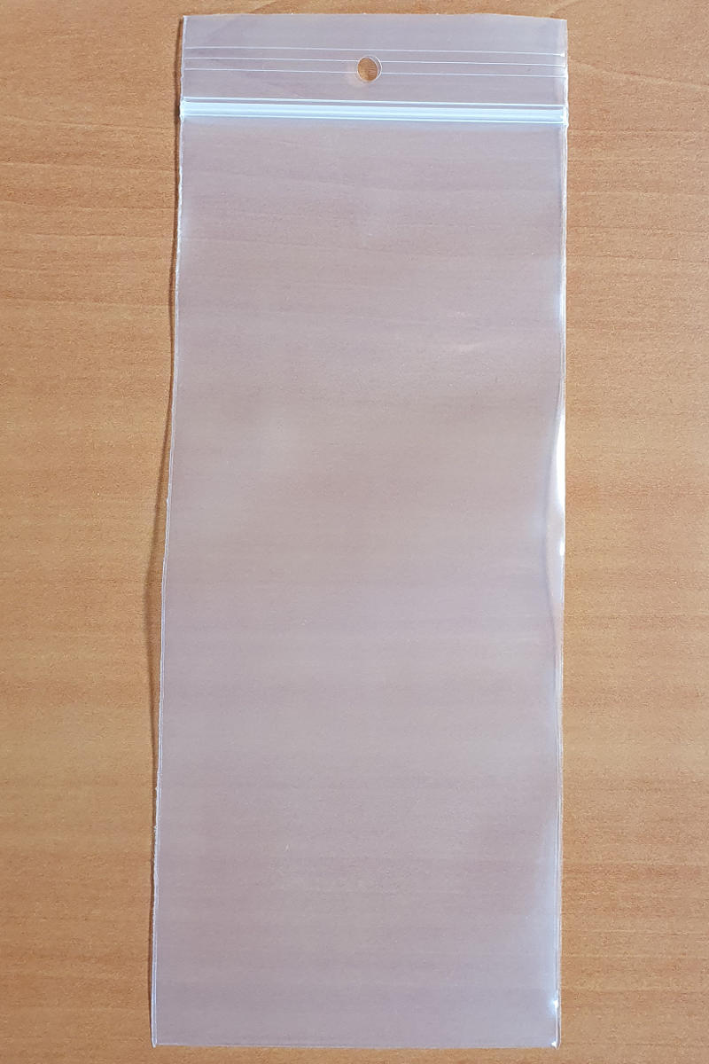100 Gripzakjes 80 x 180 mm 90 micron