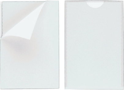 100 Zelfklevende insteekhoesjes 90x57mm Durable Pocketfix