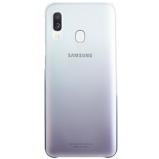 Galaxy A40 Gradation Cover hoesje zwart EF-AA405CBEGWW
