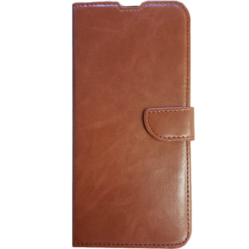 Galaxy A20e hoesje bruin