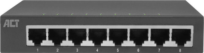 Gigabit netwerkswitch met 8 poorten ACT AC4418