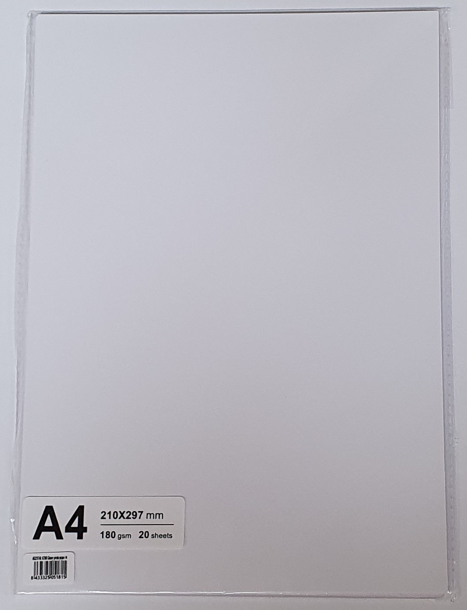 Aigostar A4 fotopapier glanzend 180 gram 20 vel