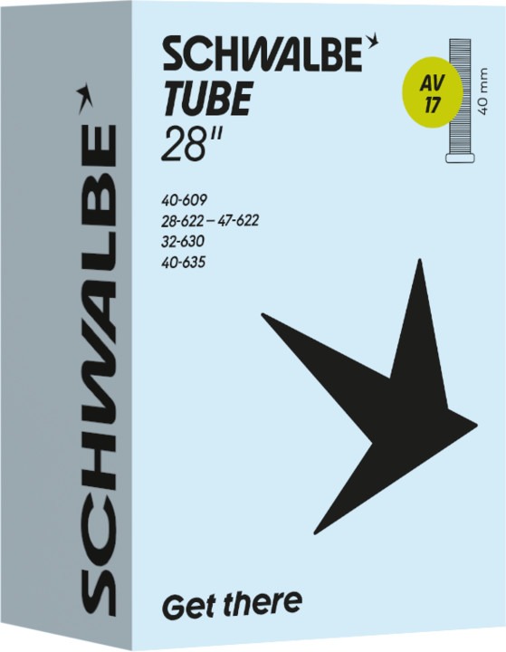 Schwalbe fiets binnenband 28 inch AV 17