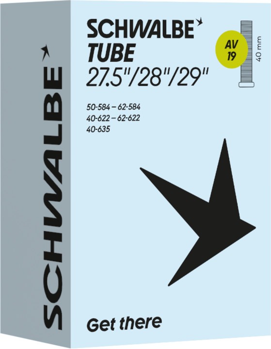 Schwalbe fiets binnenband 27.5/28/29 inch AV 19