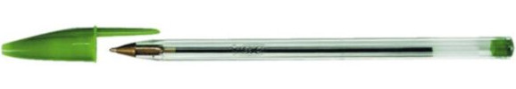 Bic Cristal balpen groen medium