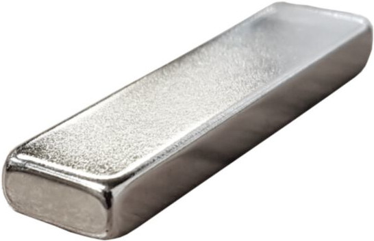 Neodymium blokmagneet 40 x 10 x 5 mm N42