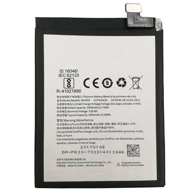 OnePlus 3T accu BLP633 origineel