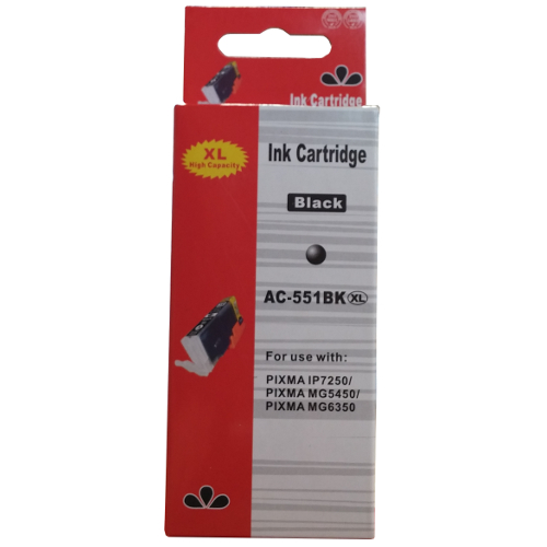 Huismerk Canon CLI-551BK XL cartridge zwart