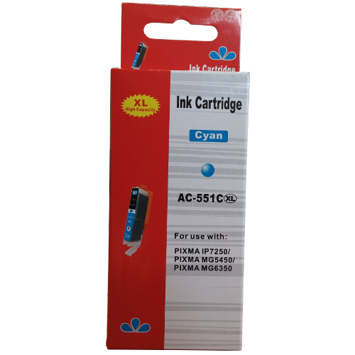 Huismerk Canon CLI-551C XL cartridge cyaan