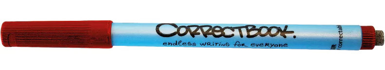 Standaard Correctbook pen rood 0,6 mm