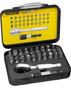 Stanley bitset met ratelsleutel 32-delig 1-13-904