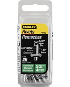 Stanley popnagels 4x3mm (20 stuks)