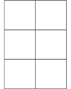 A4 etiketten 105 x 99 mm wit 100 vel Sorex