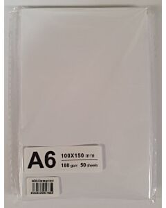 Aigostar fotopapier 10 x 15 glanzend 180 gram 50 vel