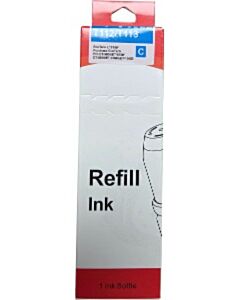 Huismerk Epson 112 / 113 EcoTank inktfles cyaan