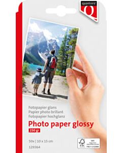 Quantore fotopapier 10 x 15 cm glanzend 250 gram 50 vel