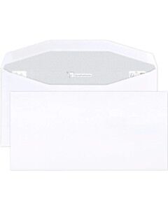 500 Witte enveloppen 114x229mm gegomd machinegeschikt Clairalfa