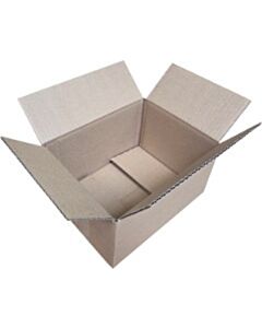 25 Vouwdozen 200x150x100mm bruin enkelgolf