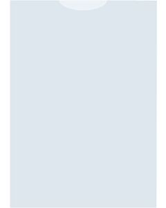 25 Insteekhoezen A5 U-model 0,12mm PP nerf Quantore