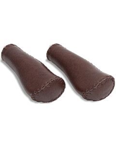 Selle Orient lederen handvatten set bruin 130 mm