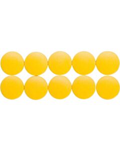 Maul Solid whiteboard magneet 600gr 10 stuks geel