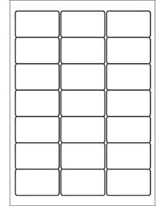 A4 etiketten 63,5 x 38,1 mm wit 100 vel huismerk