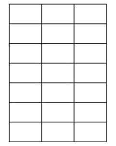 A4 etiketten 78,7 x 46,6 mm wit 100 vel Sorex