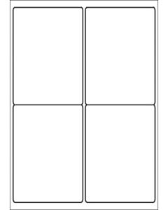 A4 etiketten 99,1 x 139 mm wit 100 vel huismerk