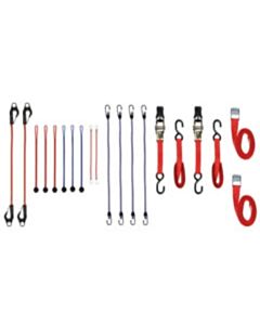 Spanbanden-, elastiek- en bagagespinset 20-delig Perel ARATS2