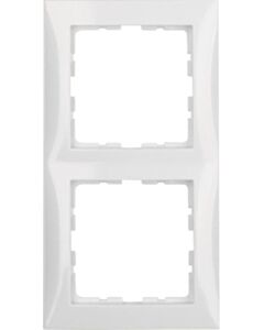 Berker S.1 2-voudig afdekraam wit glans 10128989