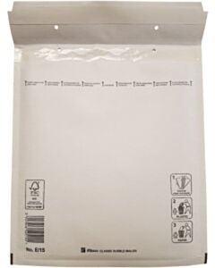 100 Luchtkussenenveloppen E/15 220x260mm wit Filmar Classic