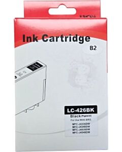 Huismerk Brother LC-426BK cartridge zwart