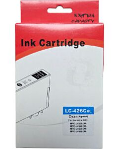 Huismerk Brother LC-426XLC cartridge cyaan