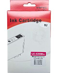 Huismerk Brother LC-426XLM cartridge magenta