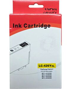 Huismerk Brother LC-426XLY cartridge geel